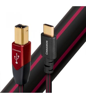 AudioQuest Cinnamon USB B to USB C Cable